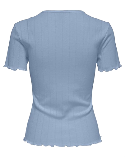 Only - ONLTenna T-shirt - Soft Chambray